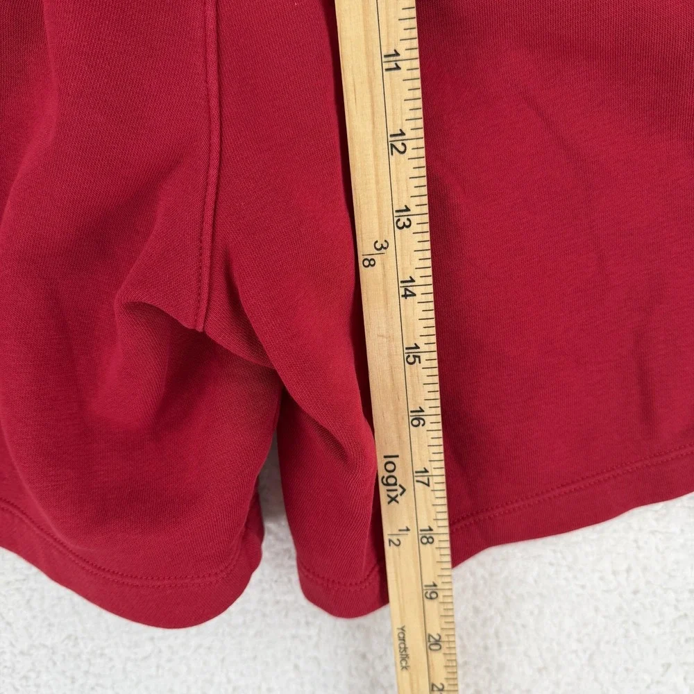 Air Jordan Shorts Mens Small Red‎ Fleece Jumpman Logo Athletic Casual Basketball